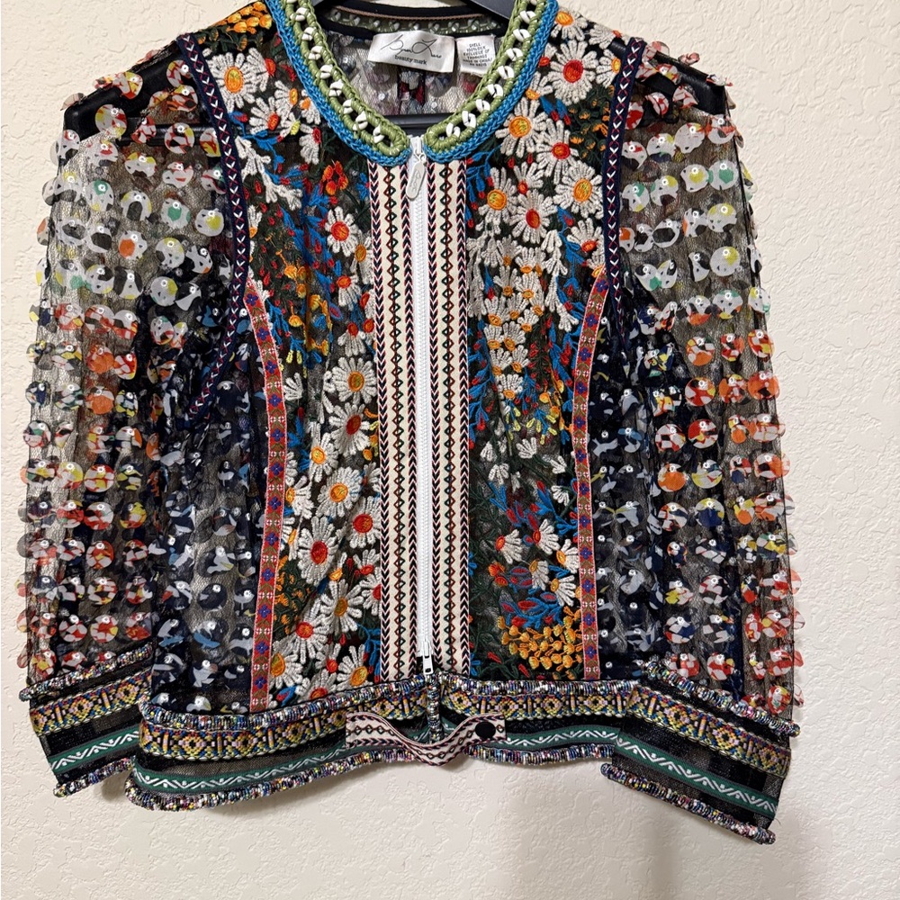 Byron Lars Beauty Mark zippered jacket